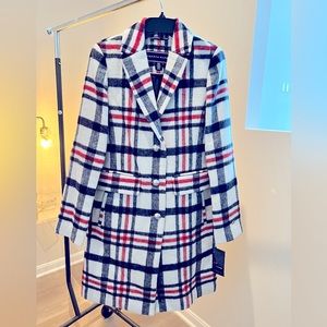 NWT Tommy Hilfiger Coat (red,white,blue)